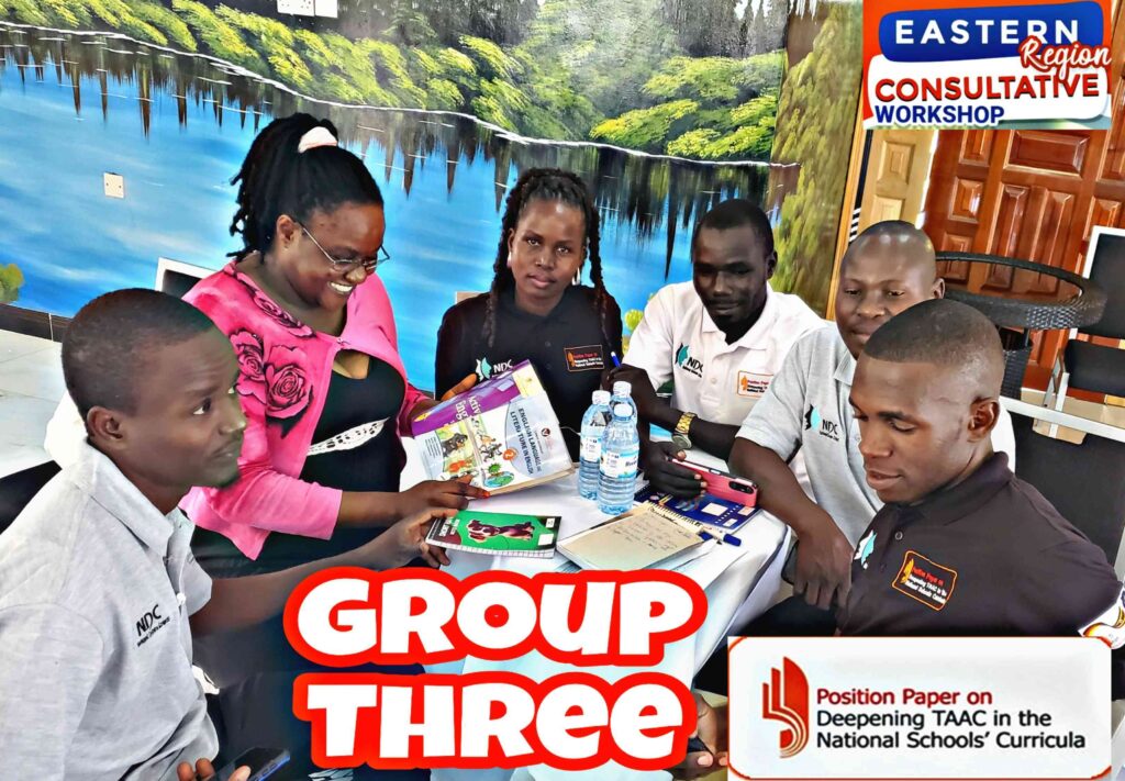 Eastern Uganda Teachers Discuss TAAC Integration in Curricula