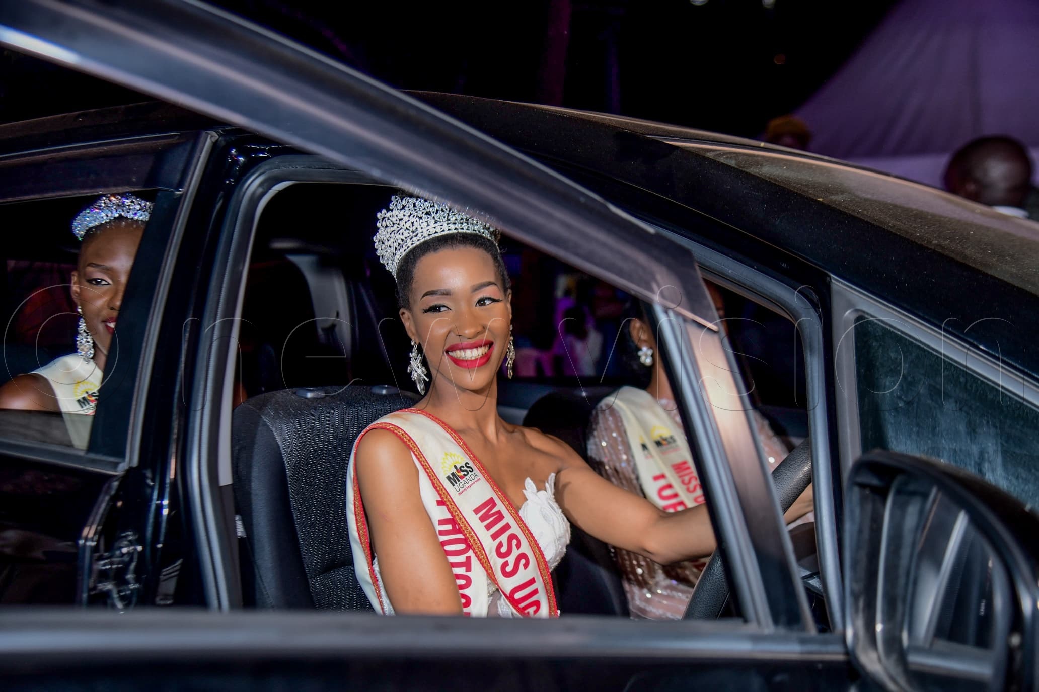 Natasha Nyonyozi in her brand new car