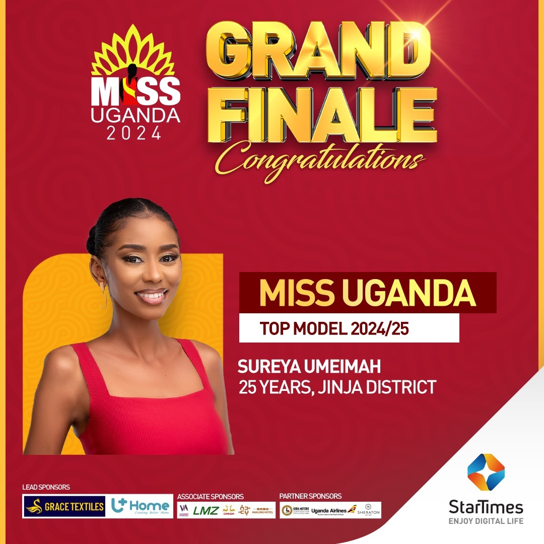 2nd Runner Up Miss Uganda 2024 Winner is Sureya Umeimah