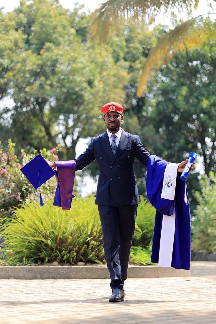 Bobi Wine Graduation Steals Show At Cavendish University 4 BOBI WINE GRADUATION