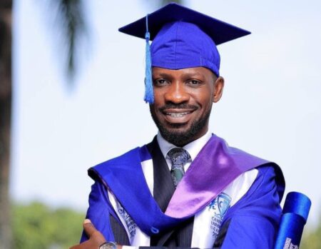 Bobi Wine Graduation Steals Show At Cavendish University BOBI WINE GRADUATION