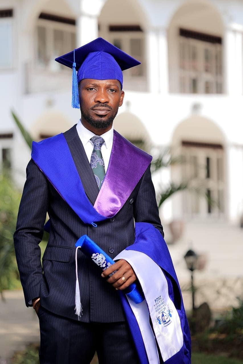 Bobi Wine Graduation Steals Show At Cavendish University 3 BOBI WINE GRADUATION