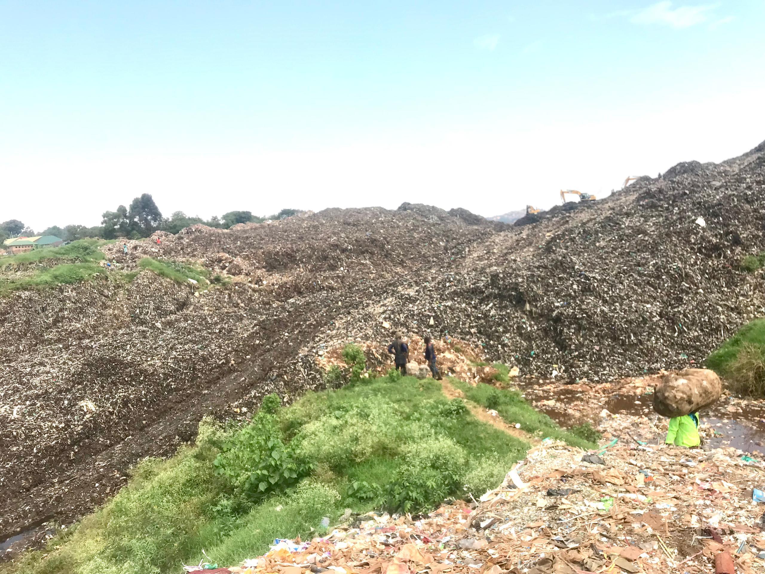 KITEZI LANDFILL AS PATIENCE WAWINA VISITS