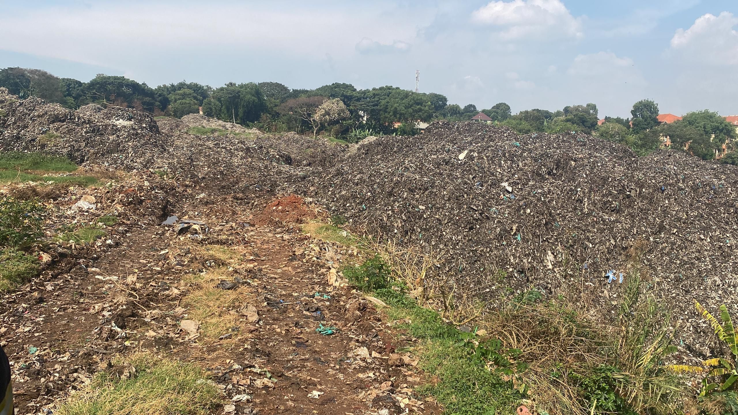 KITEZI LANDFILL AS PATIENCE WAWINA VISITS