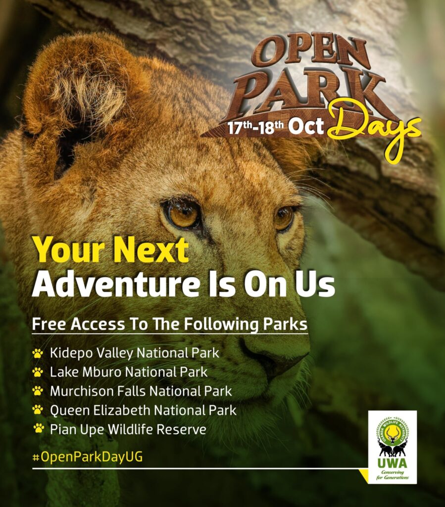UWA Announces Free Entry to 5 National Parks for Open Park Days 2 The Open Park Days initiative applies to the above parks