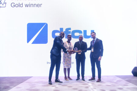 dfcu Bank’s Investment Club App wins Gold at Qorus Reinvention Awards MEA 2024