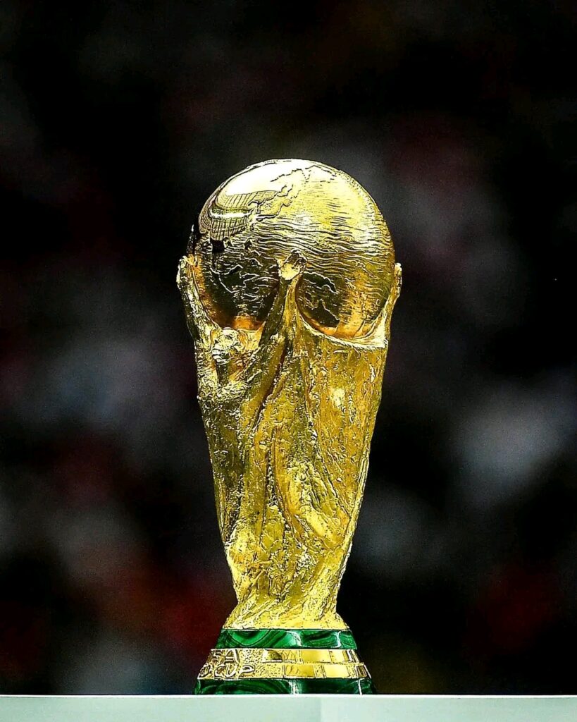 Saudi Arabia to Proudly Host the 2034 World Cup 1 World cup trophy