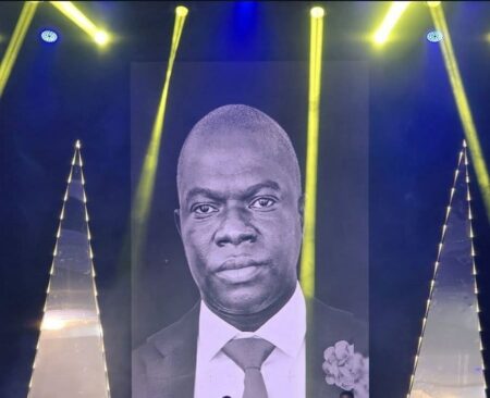 Spice Diana Honors Hon. Ssegirinya Muhammad with a Tribute Amidst Her Concert