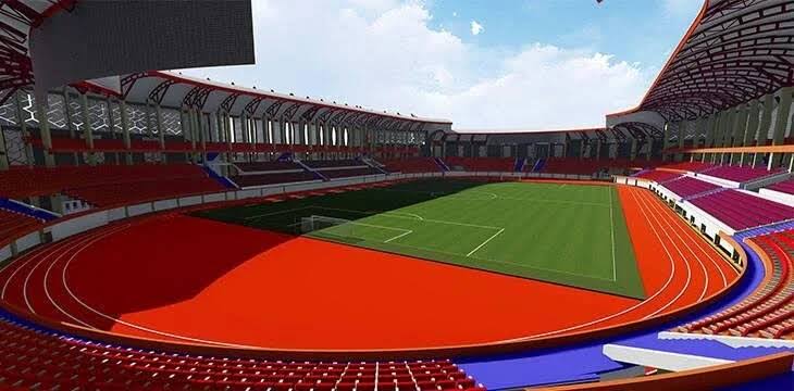 Hoima City Stadium plan for AFCON illustration