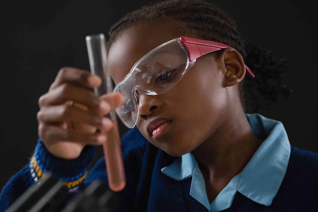 HIGH SCHOOL GIRL USING A TEST TUBE TO DO AN EXPERIMENT 2024 uce results date