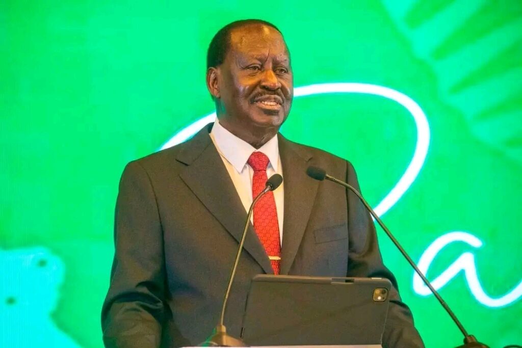 Raila Odinga in Addis Ababa