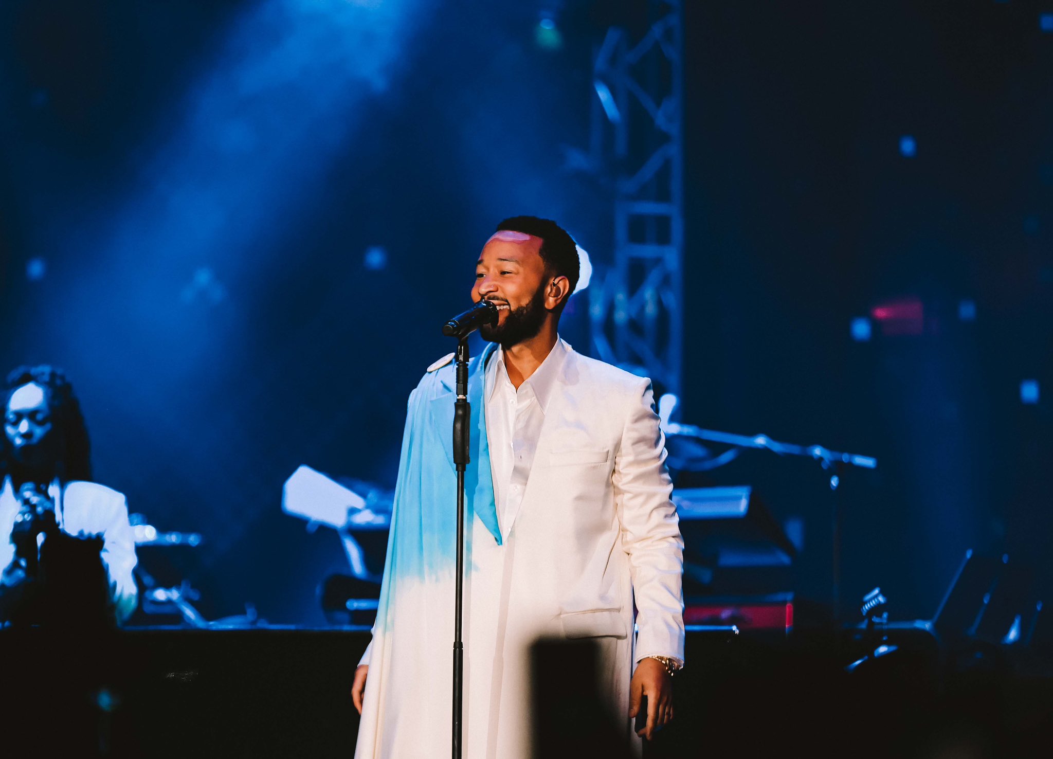 John Legend in rwanda