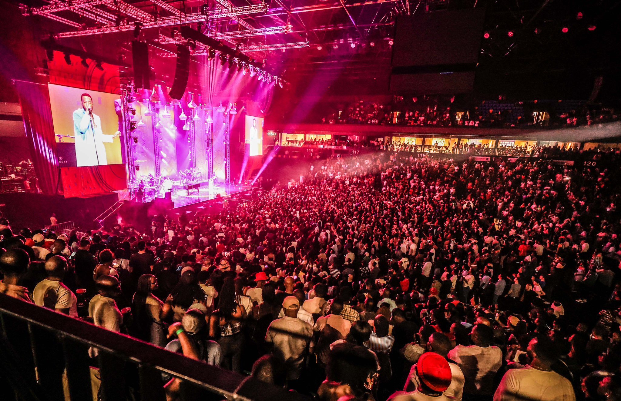 John Legend in rwanda