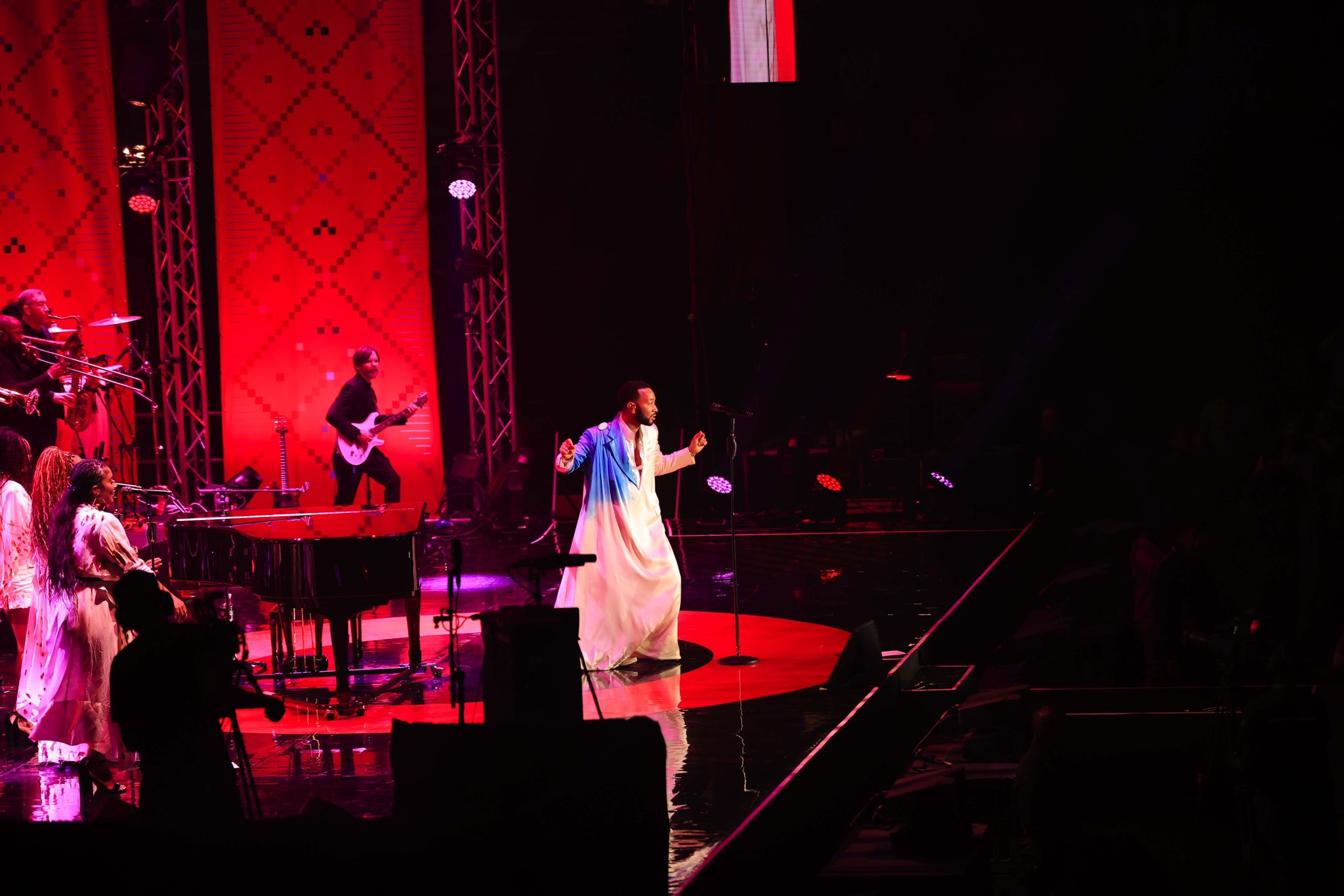 John Legend in rwanda