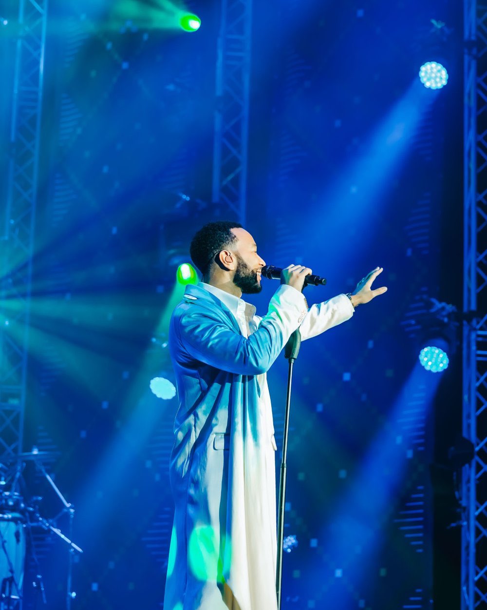 John Legend in rwanda