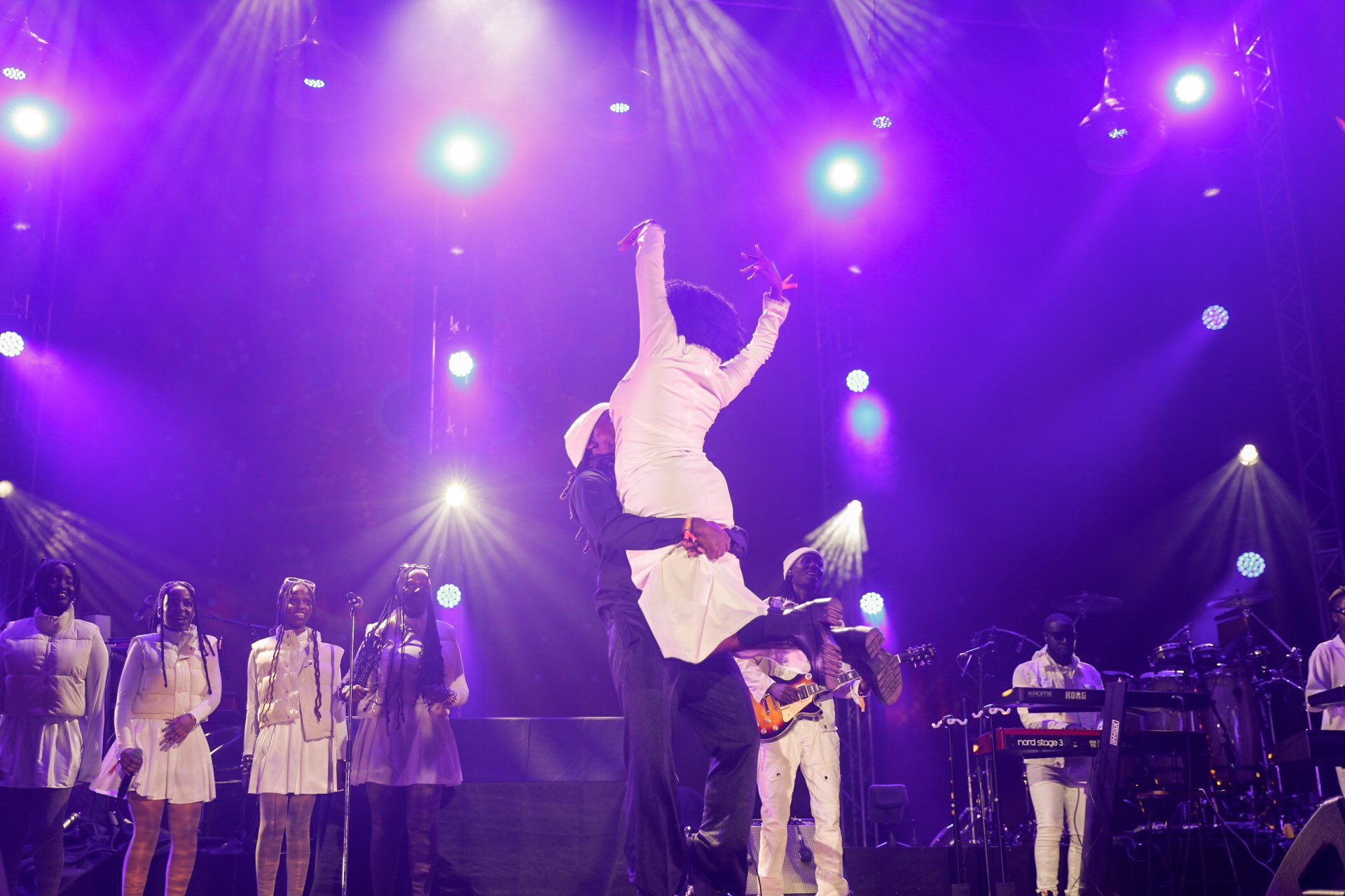 John Legend in rwanda