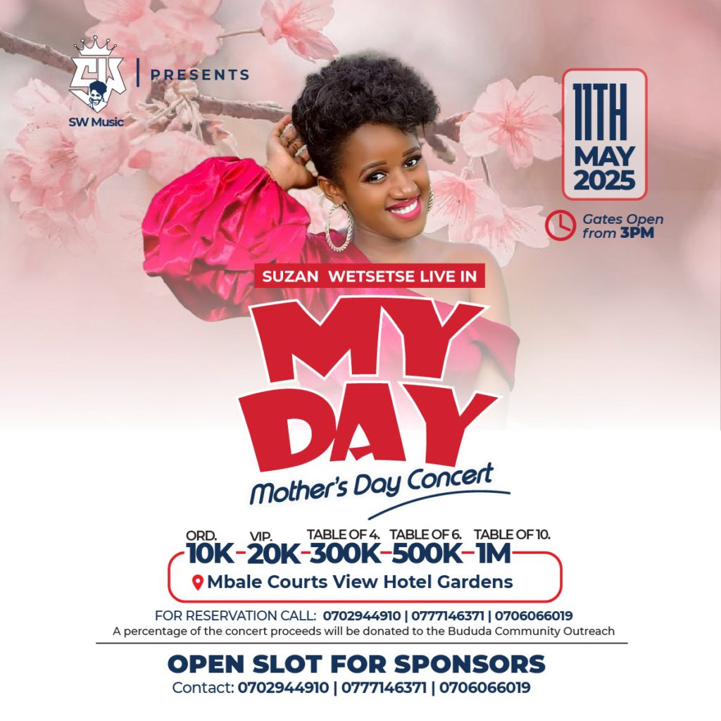Wetsetse Suzan to Headline "My Day" Mother's Day Concert in May 2025 1 Wetsetse Suzan to Headline the concert