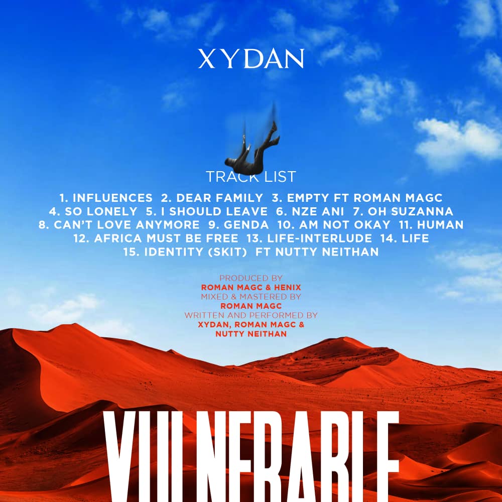 Vulnerable Album | Nutty Neithan, XYDAN Drop 2nd Music Album 1 XYDAN Drops Vulnerable Album: A Bold Dive Into Life, Love, and Emotional Truths