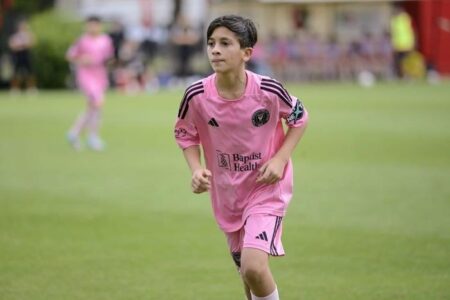 Thiago Messi Shines with 11-Goal Performance in U-13 MLS Cup
