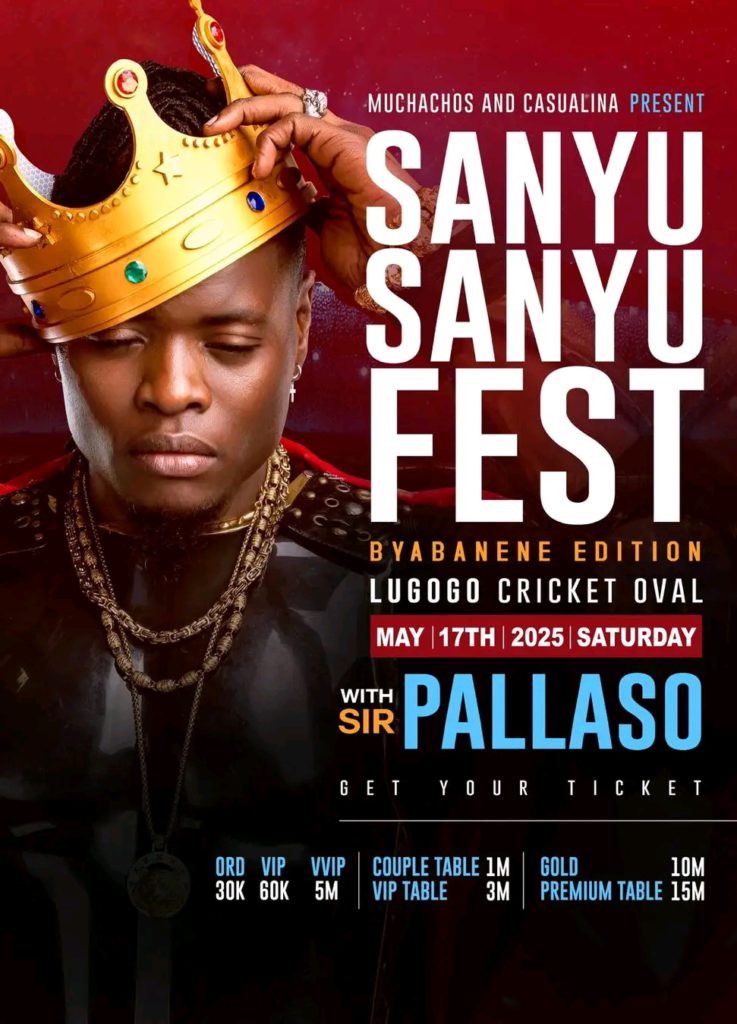 Sanyu Sanyu Fest: Pallaso on byabanene concert