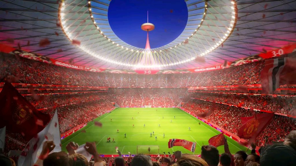 Inside new Manchester United stadium to be constructed