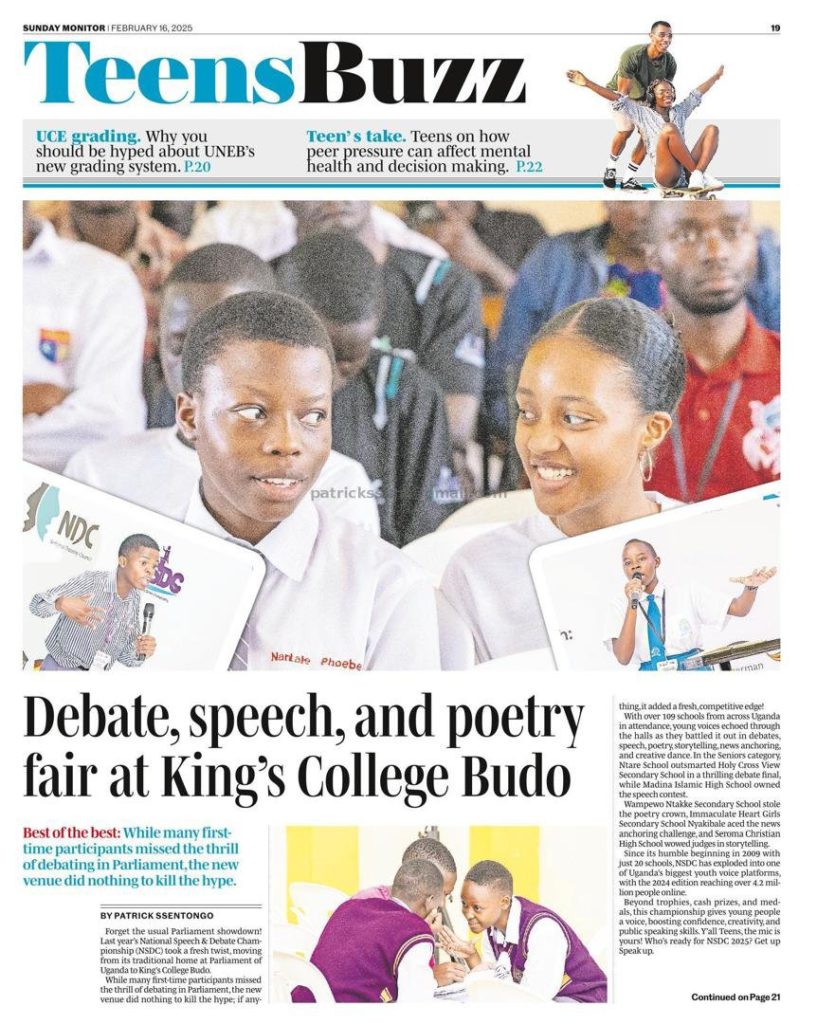 NSDC 2025: Uganda's Top Speech & Debate Event!