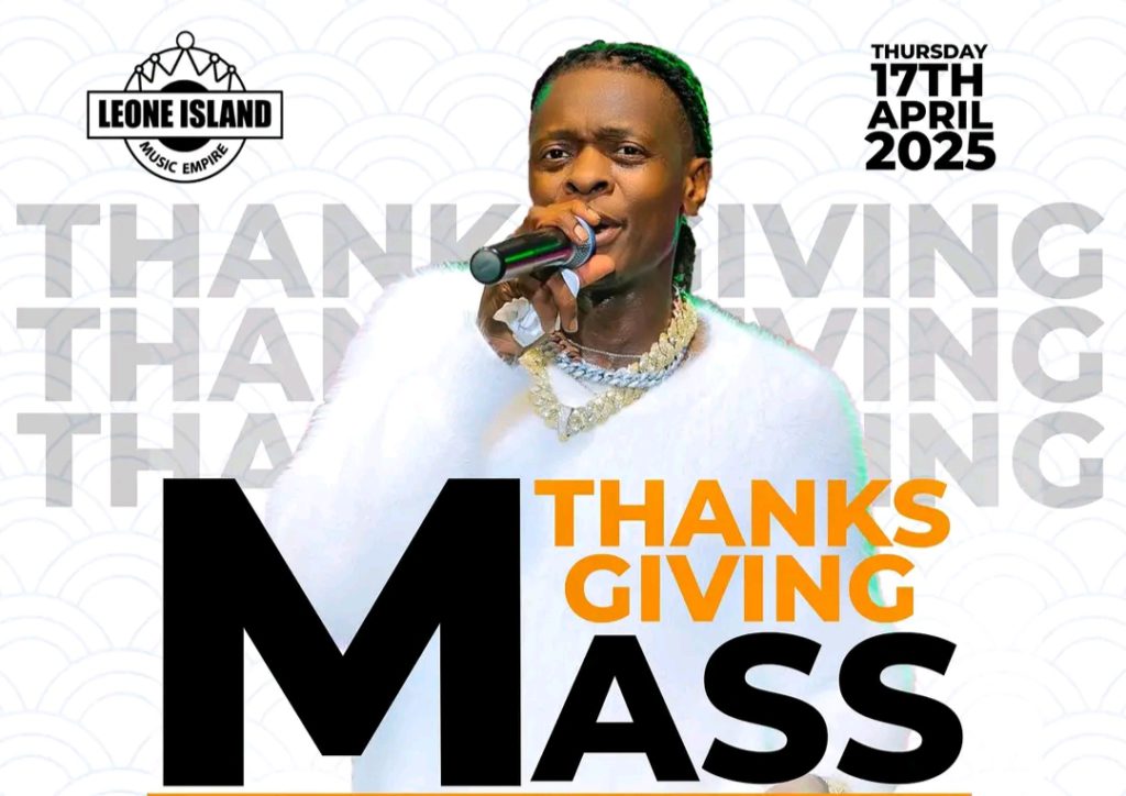 Jose Chameleone to Hold Thanksgiving Mass for Life and Health on April 17, 2025