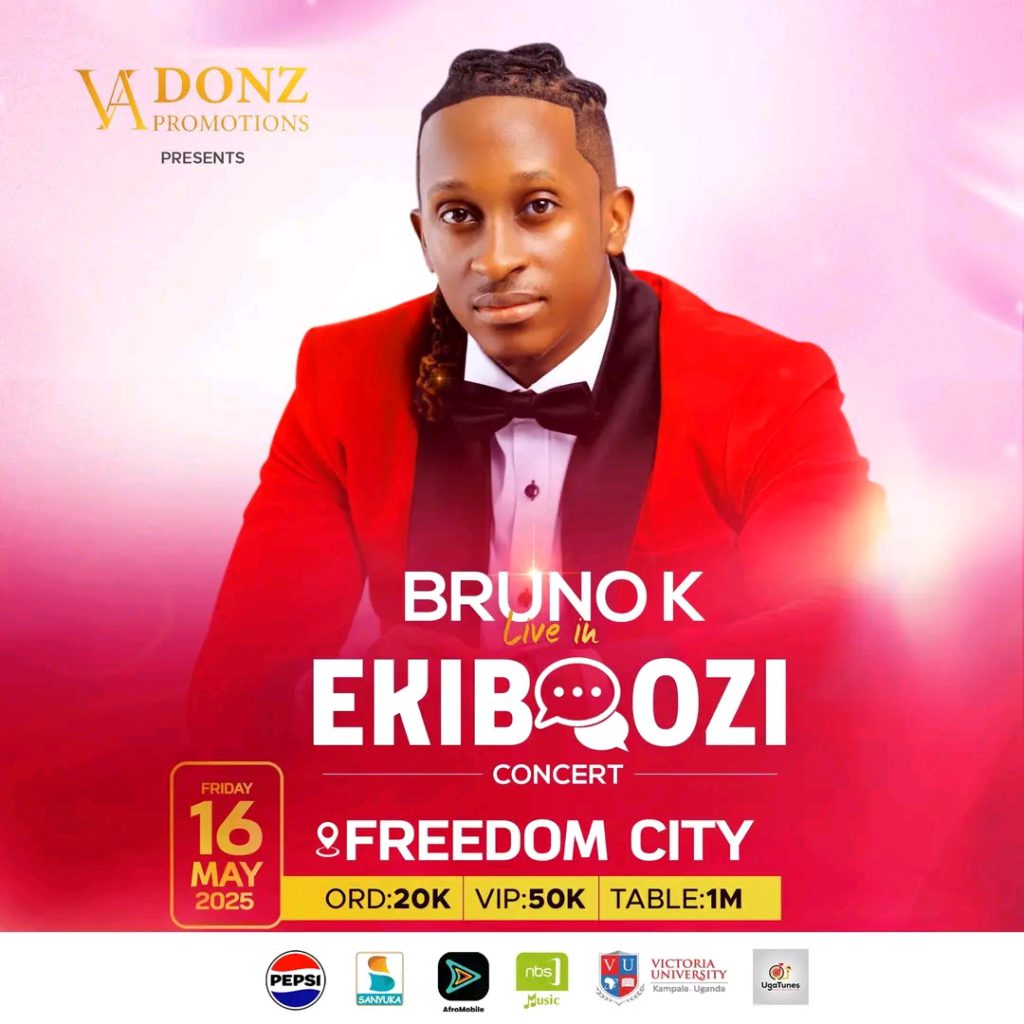 Bruno K's Ekiboozi concert artwork