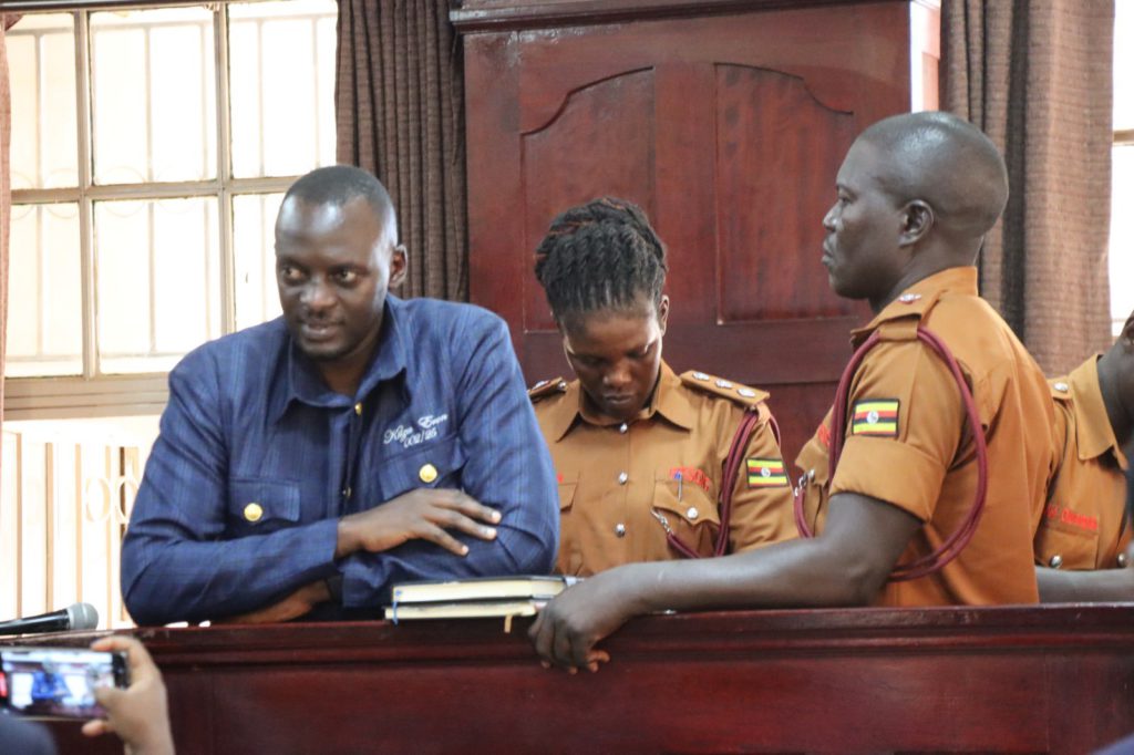 Lawyer Eron Kiiza in court dock 