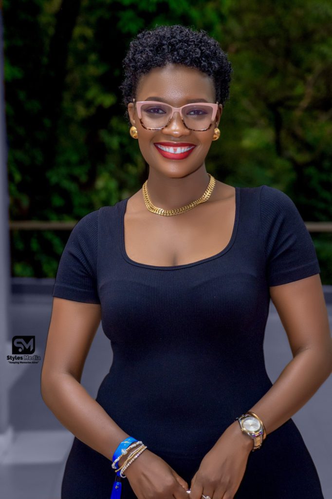 Haffy powers smiles for the photo