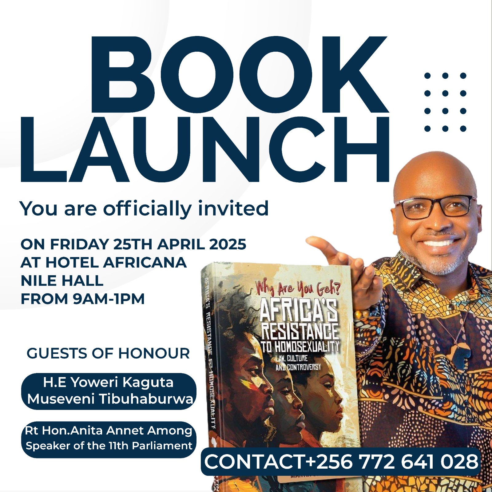 Why Are You Geh? | Pastor Martin Ssempa Launches New Book 1 Why Are You Geh? | Pastor Martin Ssempa Launches New Book