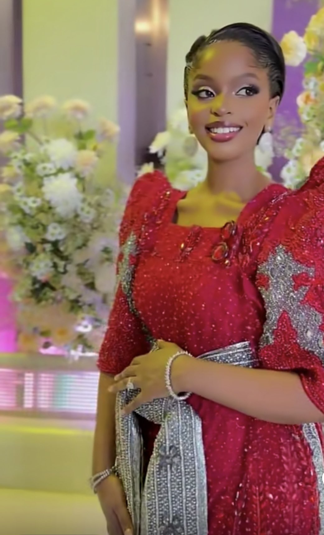 Stunning! Baby Gloria Kukyala with Jonas Blossoms Colorfully