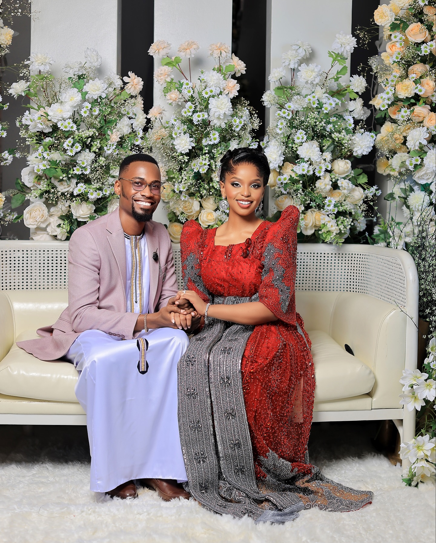 Stunning! Baby Gloria Kukyala with Jonas Blossoms Colorfully