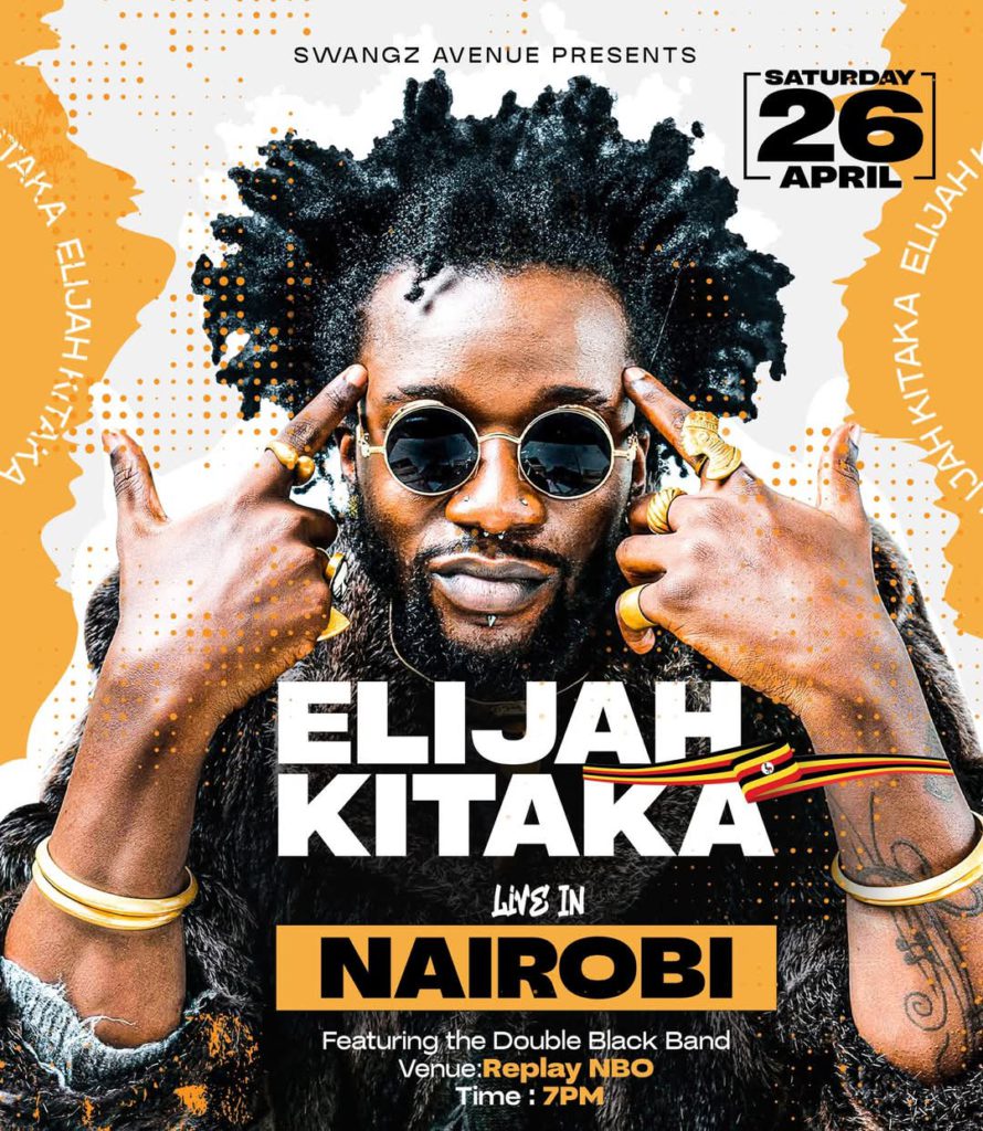 Elijah Kitaka live in Nairobi artwork
