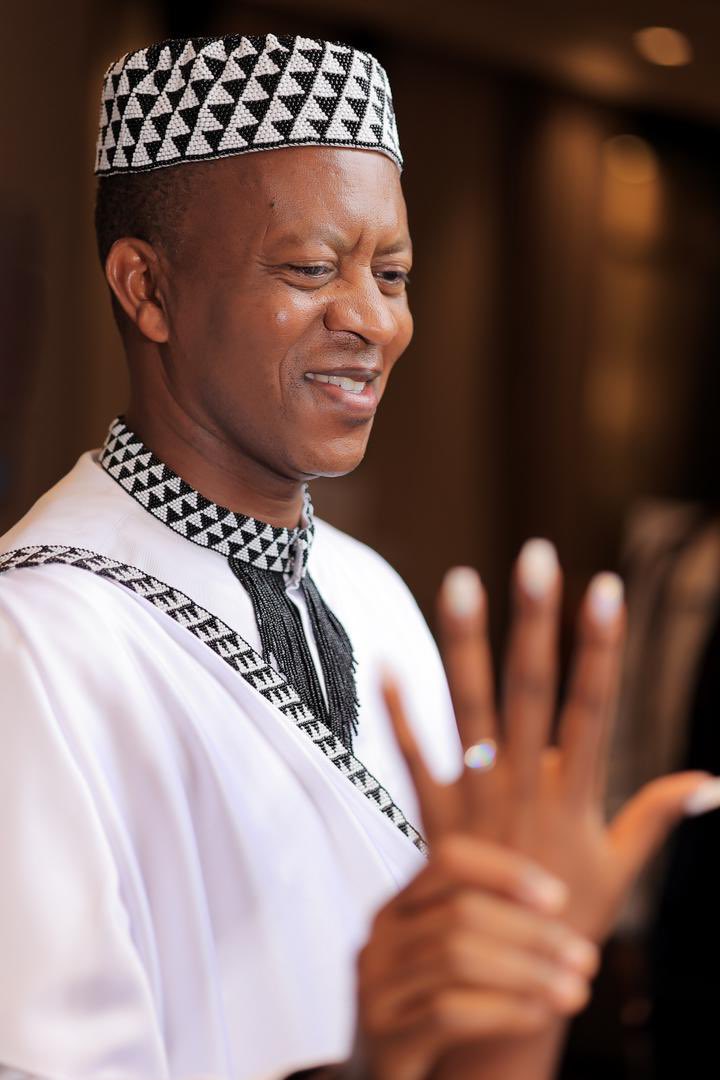 Patience Mutoni Malaika Introduces Frank Gashumba Colorfully