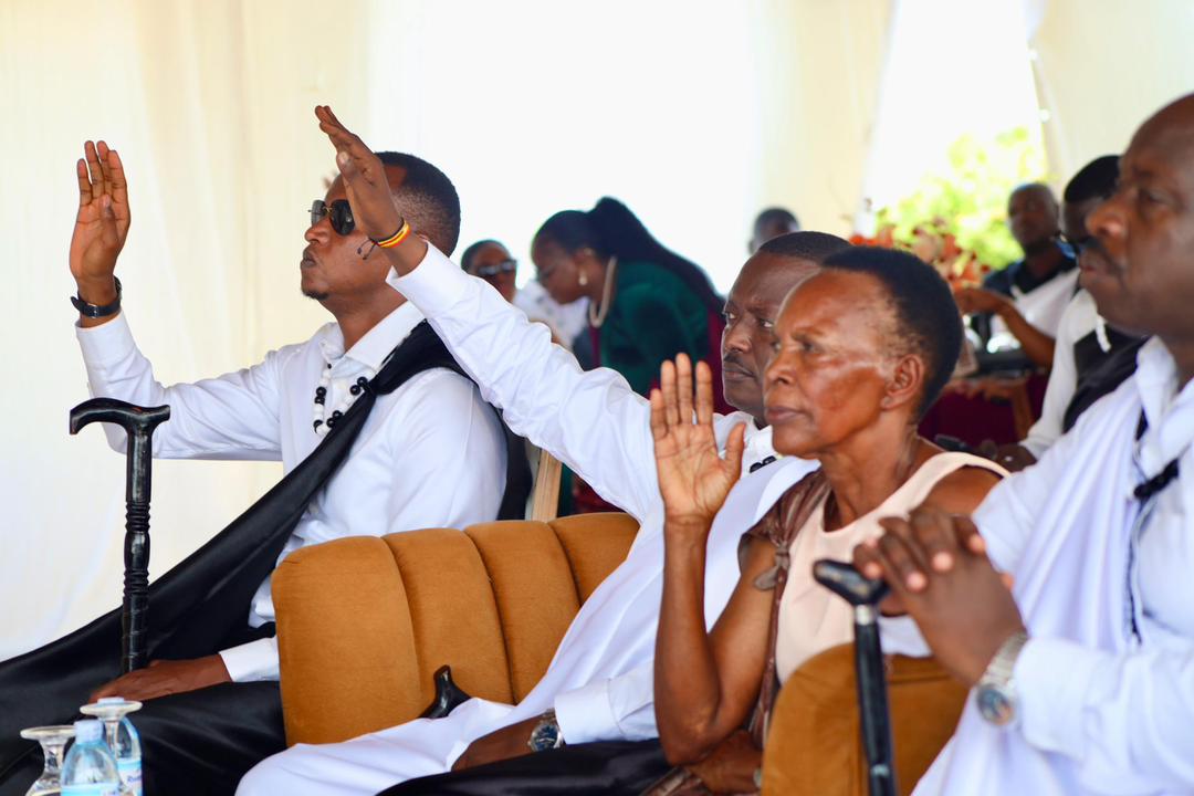 Patience Mutoni Malaika Introduces Frank Gashumba Colorfully