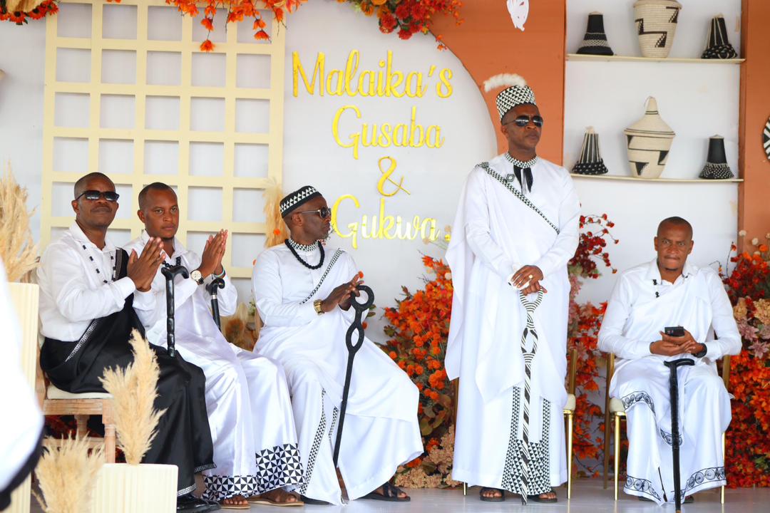 Patience Mutoni Malaika Introduces Frank Gashumba Colorfully