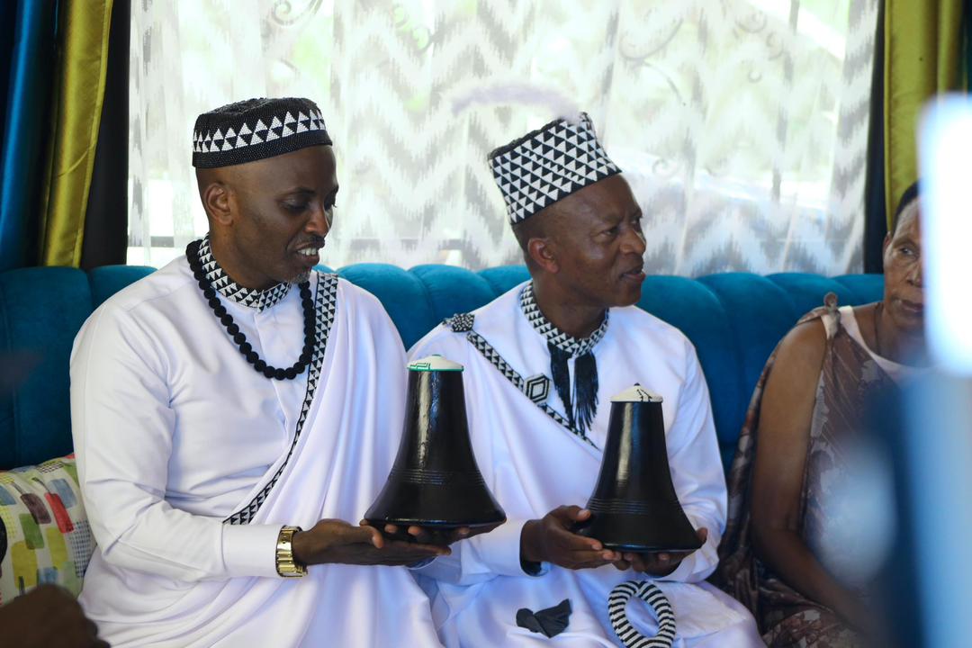 Patience Mutoni Malaika Introduces Frank Gashumba Colorfully