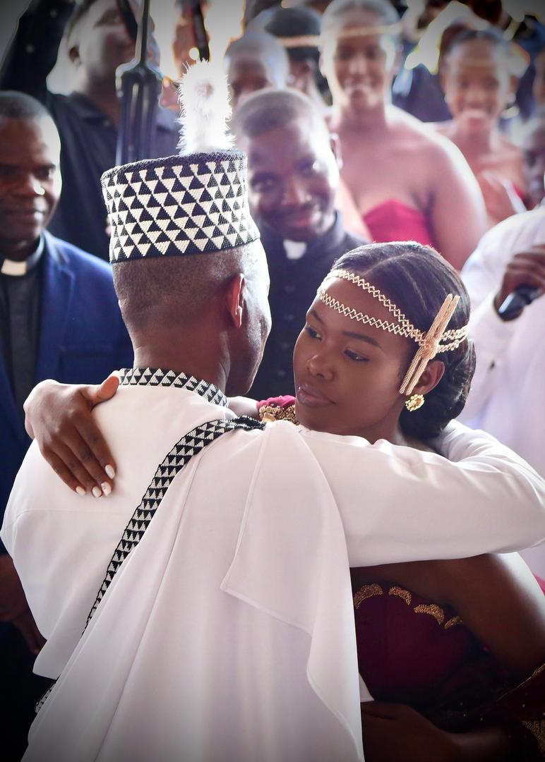 Patience Mutoni Malaika Introduces Frank Gashumba Colorfully