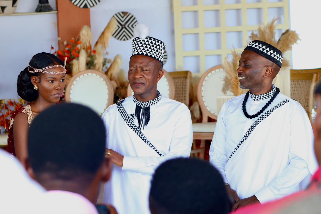 Patience Mutoni Malaika Introduces Frank Gashumba Colorfully