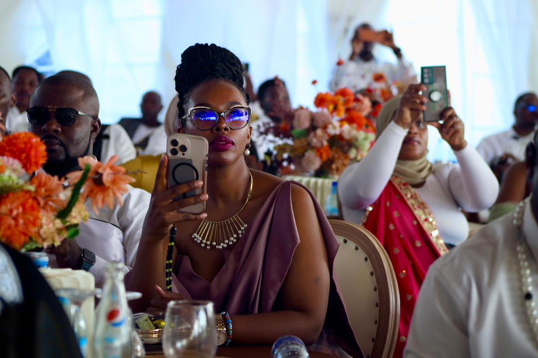 Patience Mutoni Malaika Introduces Frank Gashumba Colorfully