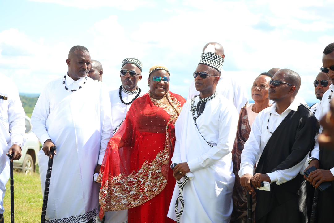 Patience Mutoni Malaika Introduces Frank Gashumba Colorfully