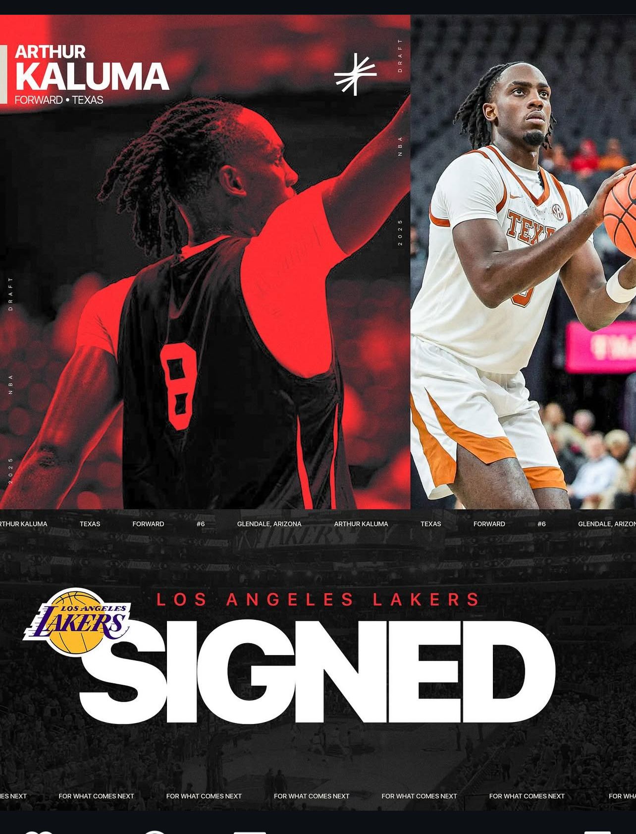 Ugandan Arthur Kaluma joins Lakers, Los Angeles in NBA Win 3 Arthur Kaluma Signs with Lakers, Los Angeles in NBA Breakthrough
