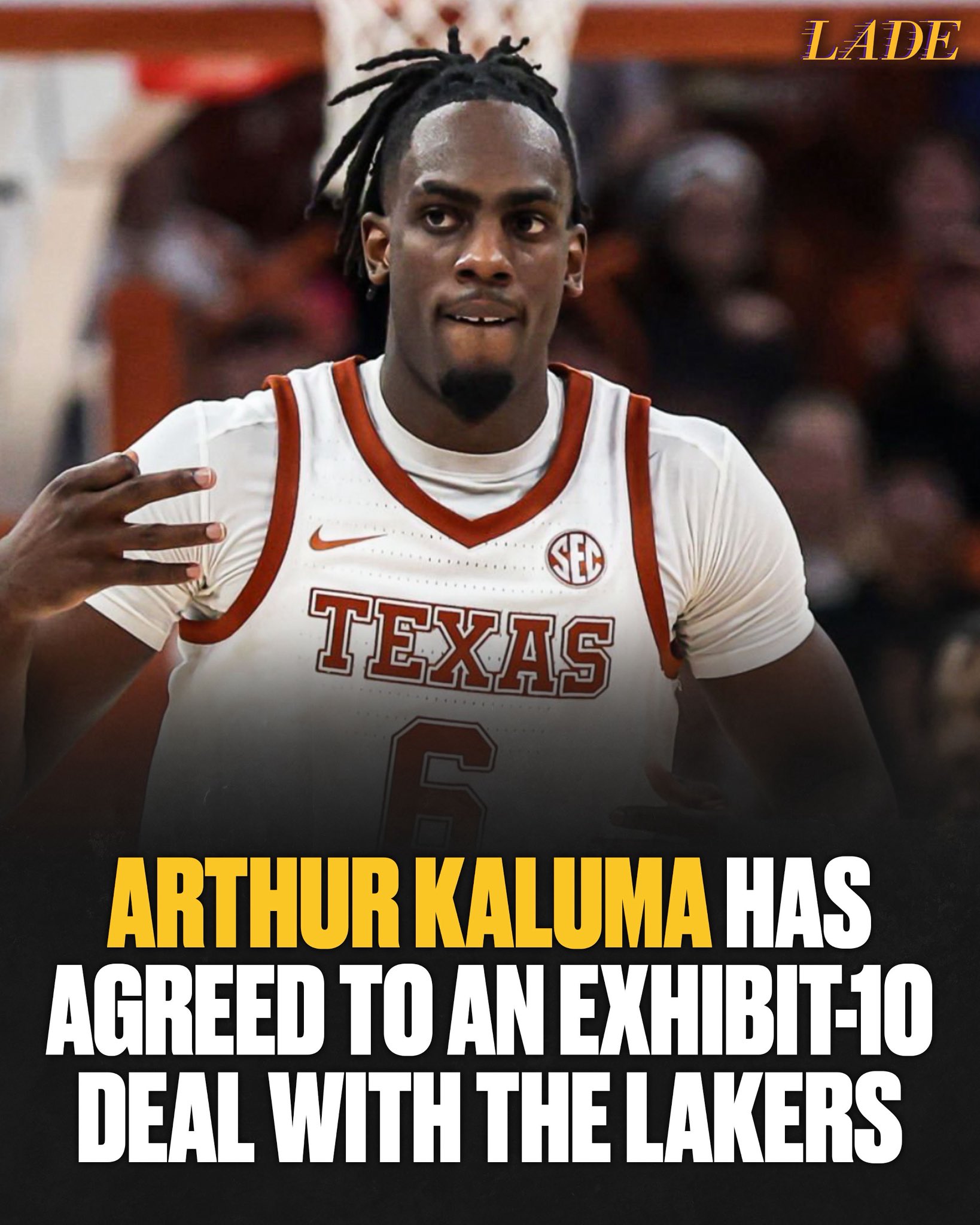 Ugandan Arthur Kaluma joins Lakers, Los Angeles in NBA Win 7 Arthur Kaluma Signs with Lakers, Los Angeles in NBA Breakthrough