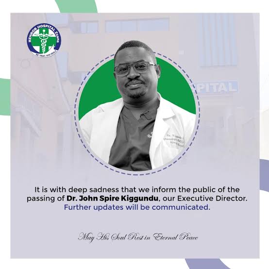 Dr. John Spire Kiggundu, Renowned Ugandan Gynecologist Passes Away