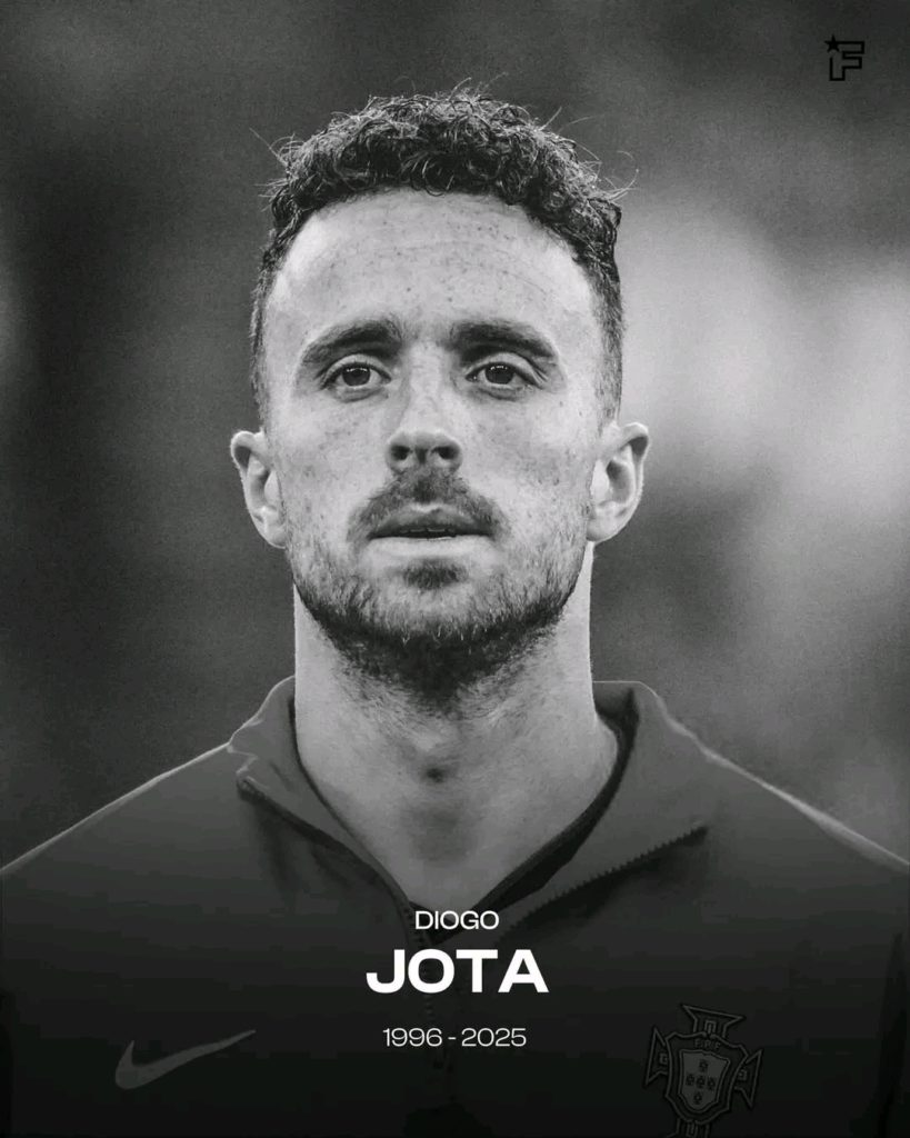 Liverpool star Diogo Jota who has passed away