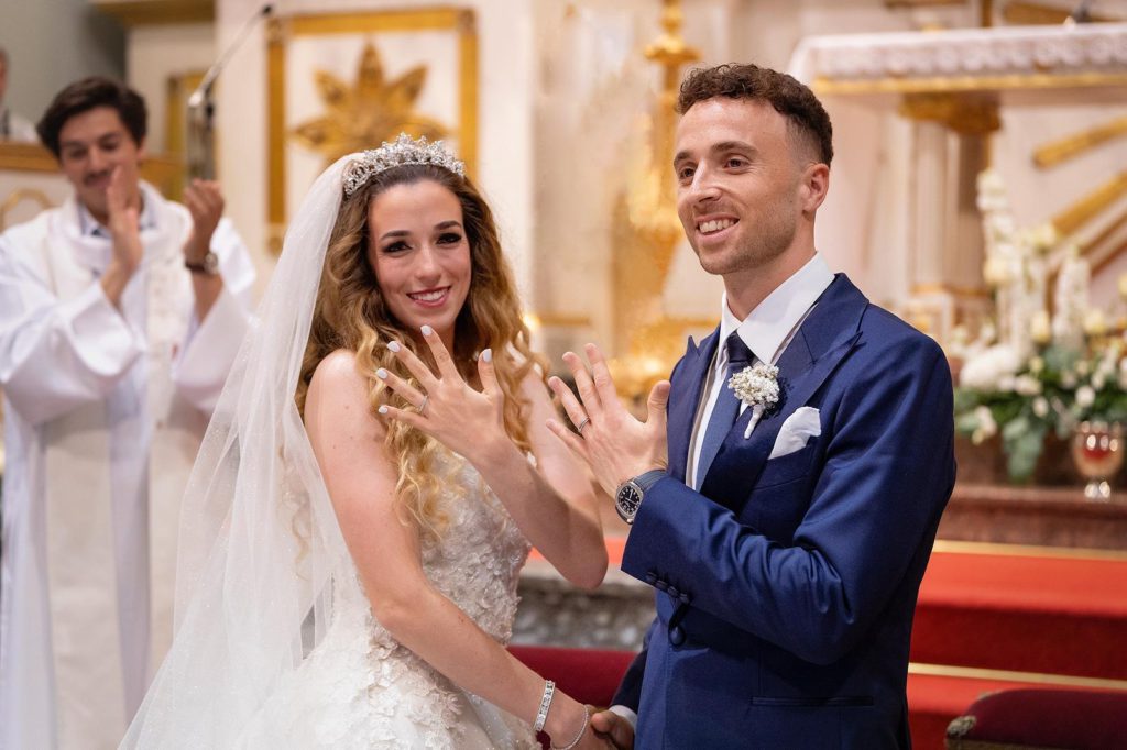Diogo Jota and his wife wedding