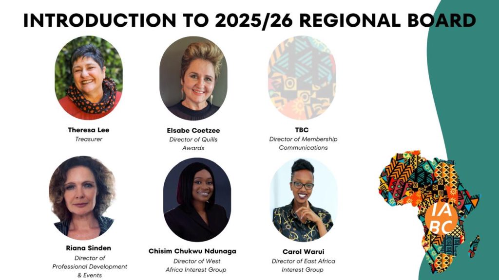 Stella Marion Athieno Appointed Senior Coordinator, East Africa Interest Group, IABC Africa Region