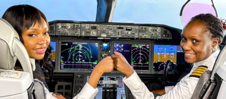 Kenya Airways Inaugural Flight to London Gatwick, Led by Two Inspiring Female Captains Kenya Airways Inaugural Flight to London Gatwick, Led by Two Inspiring Female Captains