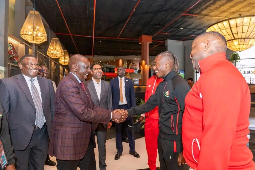 President Ruto Increases Stake to KSh 2.5 Million Per Harambee Stars Player Ahead of Crucial Zambia Clash